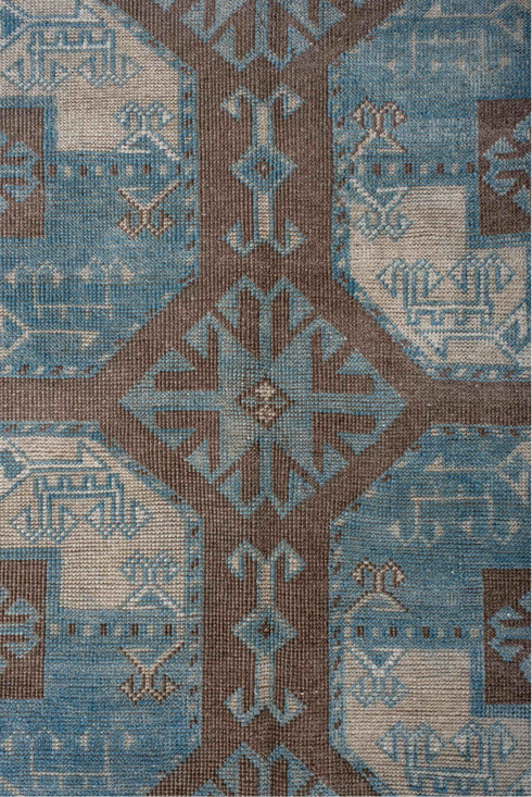 Vintage Afghan Area Rug (4' x 7')